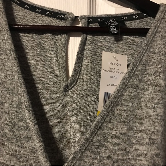 👗NWT Jones New York Soft Faux Wrap Jumpsuit Medium - Picture 13 of 16